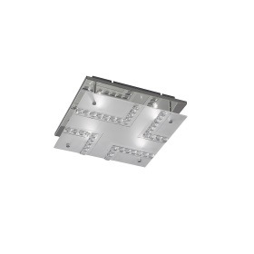 Starlet Crystal Ceiling Lights Diyas Ringed & Square Crystal Fittings Starlet Crystal Ceiling Lights Diyas Ringed & Square Crystal Fittings
